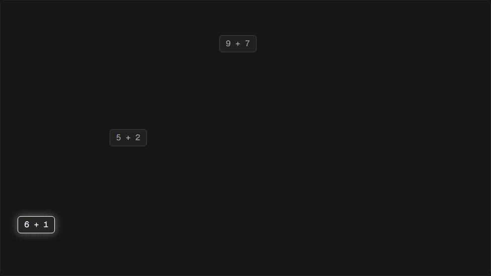 Number Rain